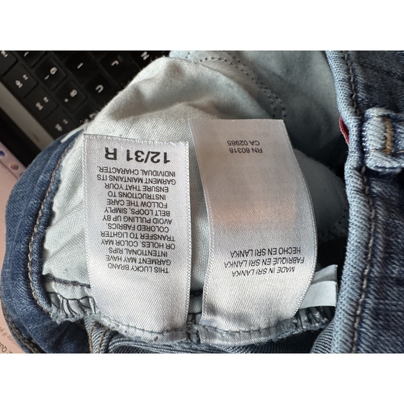 Lucky Brand Jeans Size 12 / 31R Sweet Mid-Rise Boot - Picture 8 of 11